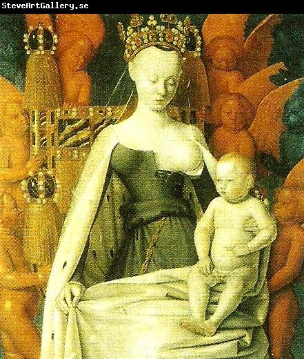 Jean Fouquet madonna och barn
